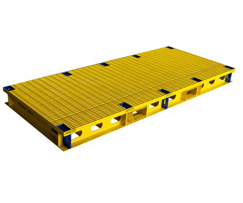 pallet metal box|heavy duty steel pallets.